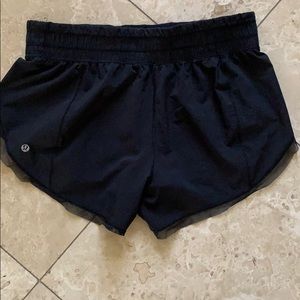 Black lululemon shorts (style is not made anymore)